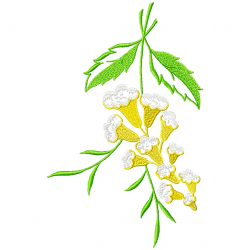 Flowers And Tree Embroidery Design 1 Flowers And Tree Embroidery Design 1